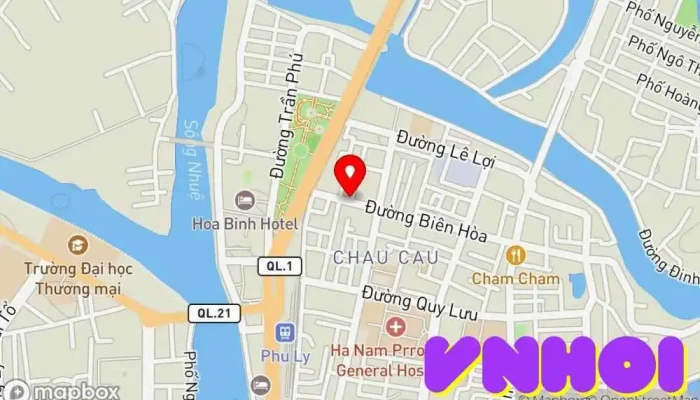 bản đồ của Khu Vui Chơi - Nhà Văn Hóa Trung tâm vui chơi dành cho trẻ em trong Châu Cầu