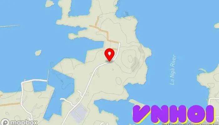 bản đồ của LA NGÀ FISH HILL Điểm thu hút khách du lịch trong Đồng Nai