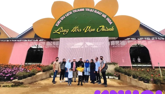 Làng hoa Vạn Thành - Khu du lịch Vạn Hoa Đà Lạt - Phường 5