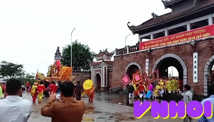 Lang Mo 3 Vua Tran Di Tich Quoc Gia Dac Biet Cong Tam Quan Den Tran - Thái Bình