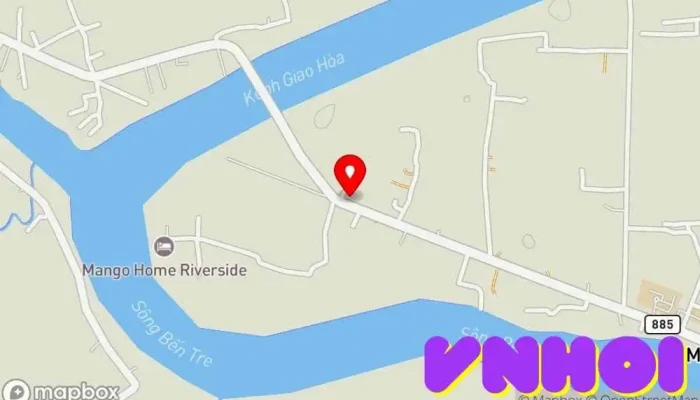 bản đồ của Làng nghề bánh tráng Mỹ Lồng Cửa hàng đồ làm bánh trong Bến Tre
