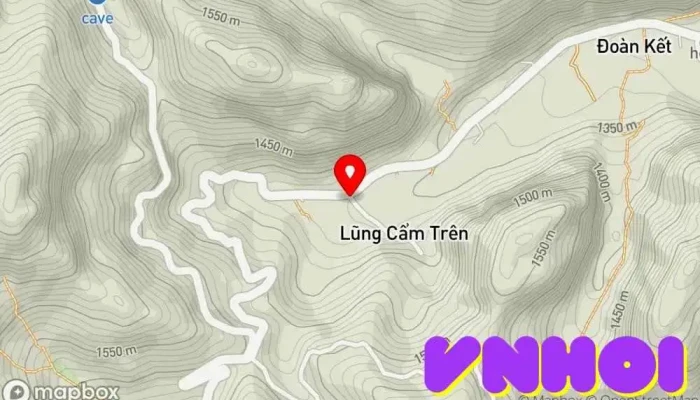 bản đồ của Làng văn hóa du lịch Lũng Cẩm Điểm thu hút khách du lịch trong Hà Giang