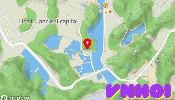 bản đồ của Lăng Vua Lê Đại Hành Điểm mốc lịch sử trong Ninh Bình