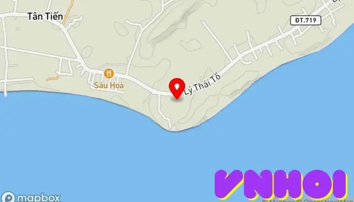 bản đồ của Lazi Beach Resort Mỏm Đá Chim Khách sạn nghỉ dưỡng, Khách sạn trong Bình Thuận