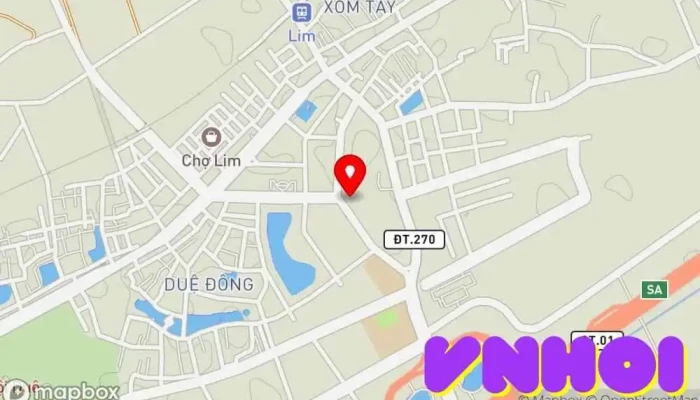 bản đồ của Lim Festival Lễ hội trong Bắc Ninh