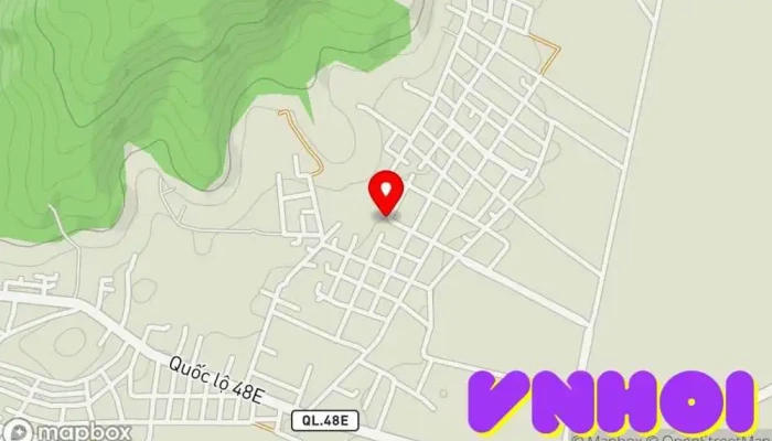 bản đồ của Linh Địa Trại Gáo - Đền thánh Antôn Địa điểm hành hương trong Nghệ An