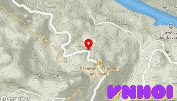 bản đồ của Mã Pì Lèng Panorama View Point Điểm thu hút khách du lịch trong Hà Giang