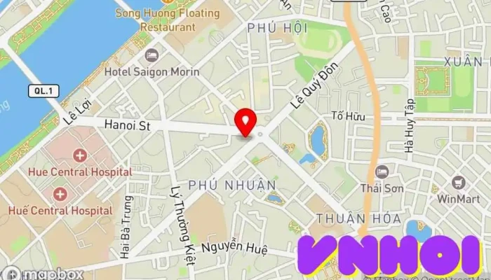 bản đồ của Meliá Vinpearl Hue Khách sạn trong Thành phố Huế