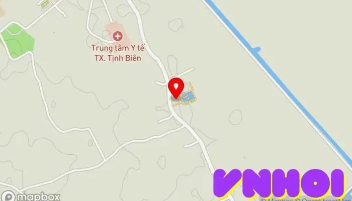 bản đồ của Miếu Bà Chúa Xứ Bàu Mướp Nơi thờ cúng, Điểm thu hút khách du lịch trong An Giang