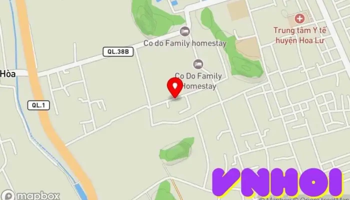 bản đồ của Morning Calm Garden villa - Ninh binh Khách sạn nghỉ dưỡng trong Ninh Bình