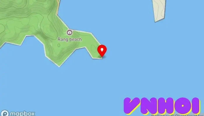 bản đồ của Mũi Đôi - Cực đông trên đất liền Việt Nam Điểm thu hút khách du lịch trong Khánh Hòa