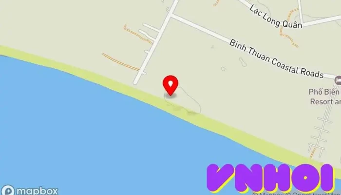 bản đồ của Nhà gỗ An Nhiên Khách sạn nghỉ dưỡng, Nhà hàng trong Bình Thuận