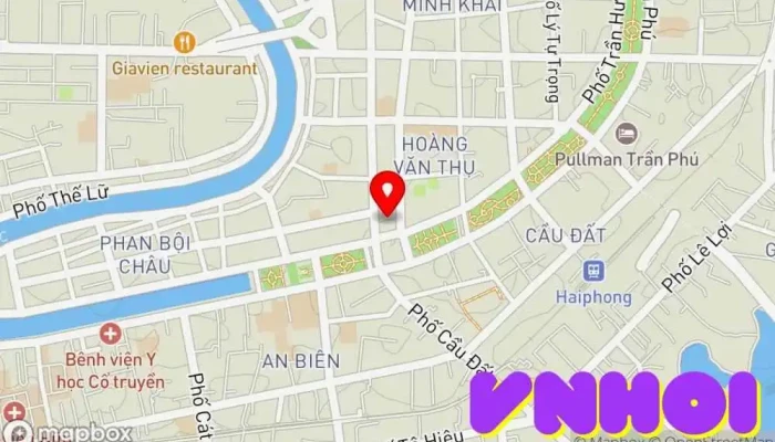 bản đồ của Nhà hát Thành phố Hải Phòng Nhà hát Opera trong Hải Phòng