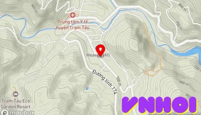 bản đồ của Nhà Khách Trạm Tấu Khách sạn trong Yên Bái