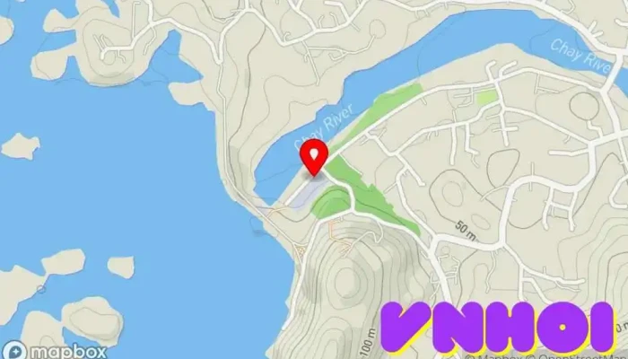 bản đồ của Nhà Máy Thủy Điện Thác Bà Nhà máy thủy điện trong Yên Bái