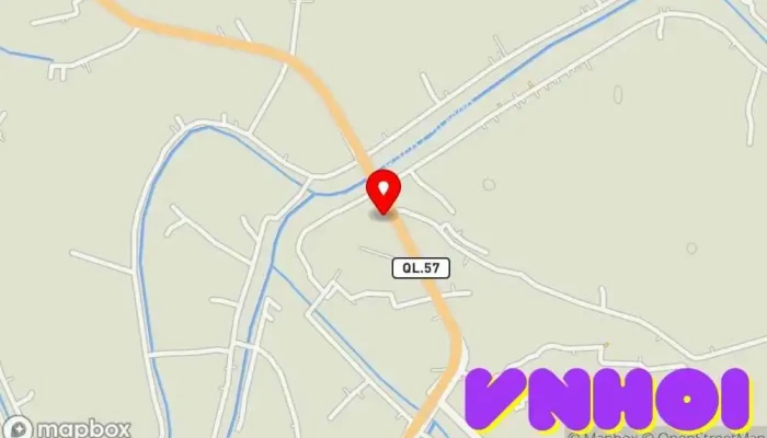 bản đồ của Nhà Thờ Giáo Xứ Cái Mơn Nhà thờ Công giáo, Điểm thu hút khách du lịch trong Bến Tre