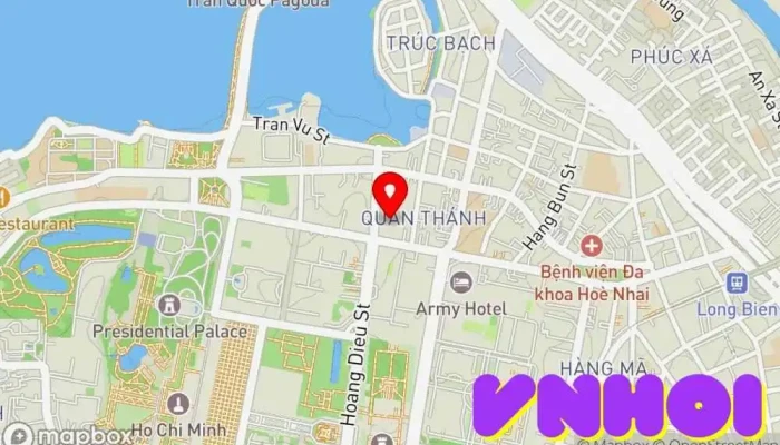 bản đồ của Nhà Thờ giáo xứ Cửa Bắc Nhà thờ Công giáo, Điểm đến tôn giáo, Điểm thu hút khách du lịch trong Hà Nội