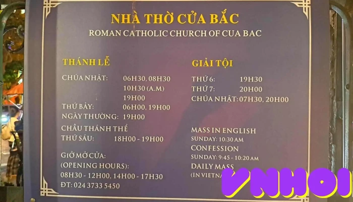 Nha Tho Giao Xu Cua Bac Moi Nhat - Hà Nội