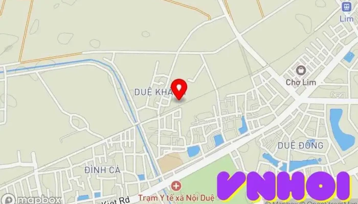 bản đồ của Nội Duệ  trong Bắc Ninh