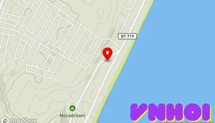 bản đồ của Novaworld beach villa Khách sạn nghỉ dưỡng trong Bình Thuận