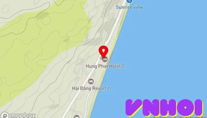 bản đồ của Peace Resort Khách sạn nghỉ dưỡng trong Bình Thuận