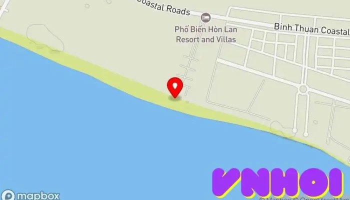 bản đồ của Pérolas Villas Resort Khách sạn nghỉ dưỡng trong Bình Thuận