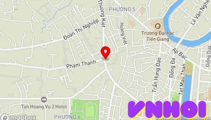 bản đồ của Pháp Bảo tự - Theravāda Chùa phật giáo trong Tiền Giang