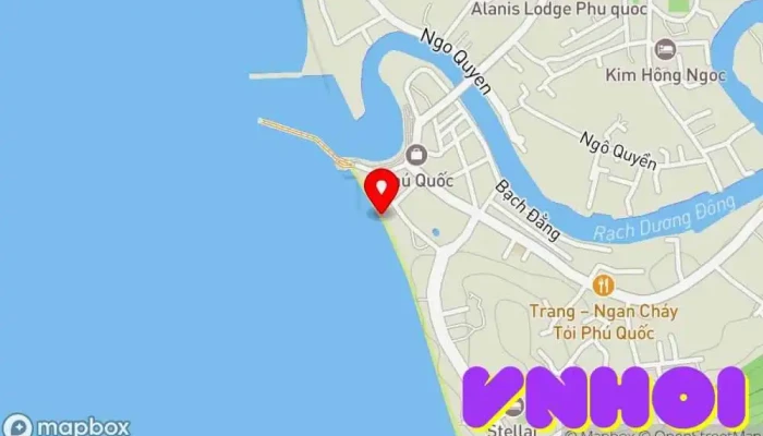 bản đồ của Phu Quoc Beach Điểm thu hút khách du lịch trong Kiên Giang