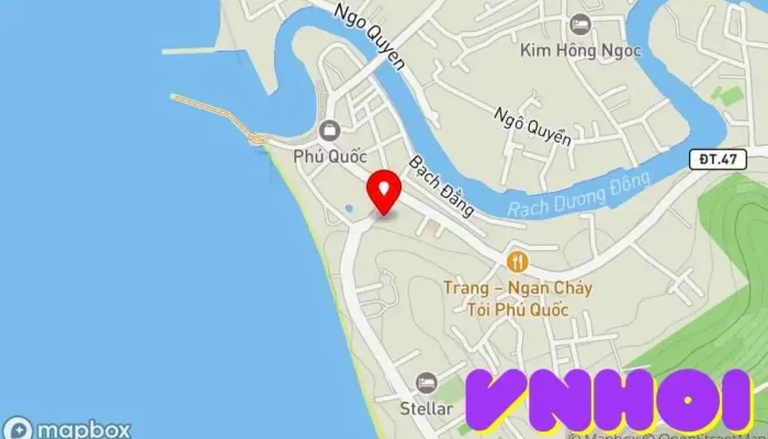 bản đồ của PHÚ QUỐC CENTRE Chợ đêm, Khu hội chợ, Trung tâm mua sắm trong Kiên Giang