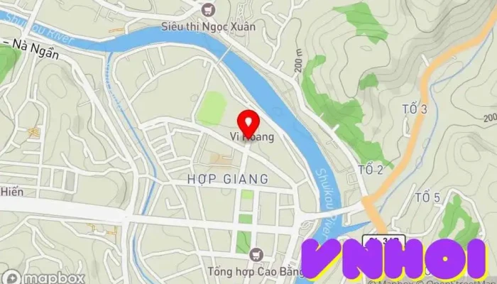 bản đồ của PIA Homestay - Tours & Motobike rentals Khách sạn, Đại lý cho thuê xe máy, Lưu trú nhà dân, Đại lý du lịch tham quan trong Cao Bằng