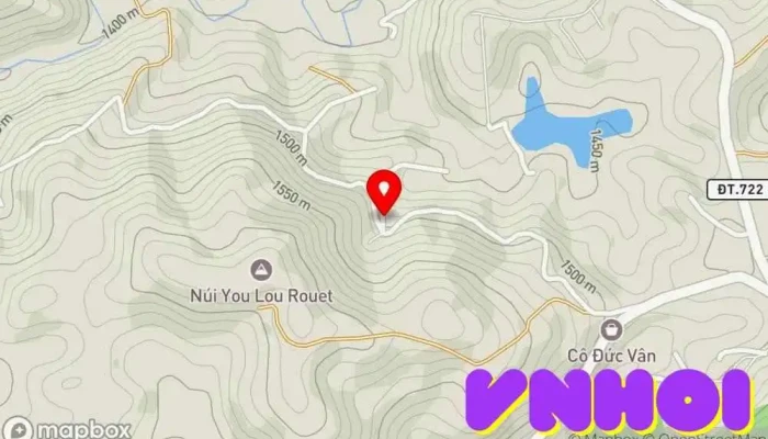 bản đồ của Pink Valley Đà Lạt Điểm thu hút khách du lịch trong Lâm Đồng