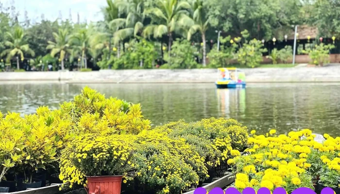 Quảng Trường Happyland - Khu Du Lịch Happyland - Bến Lức