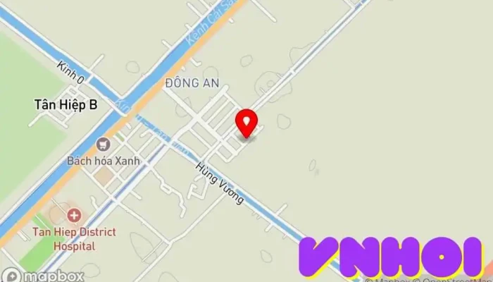 bản đồ của Sân Khấu Ca Nhạc Thành Lộc Điểm thu hút khách du lịch trong Kiên Giang