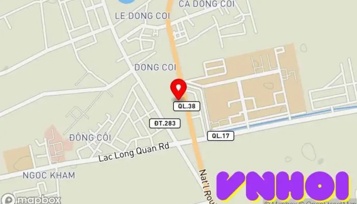 bản đồ của Siêu Thị Lan Chi Thuận Thành Bắc Ninh Siêu thị trong Bắc Ninh
