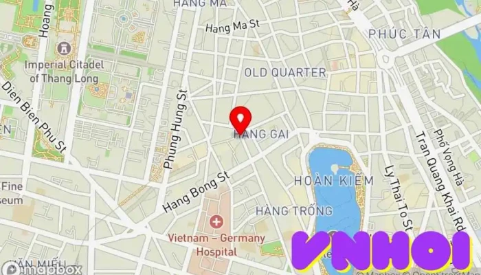 bản đồ của SINH TOUR VIỆT NAM Nhà điều hành du lịch trong Hà Nội
