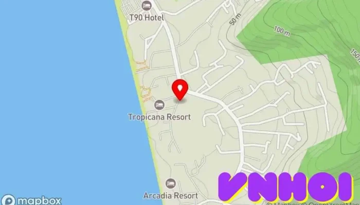 bản đồ của Sunlight Bungalow Khách sạn, Lưu trú nhà dân, Khách sạn nghỉ dưỡng, Nhà hàng, Chỗ ở được phục vụ trong Kiên Giang