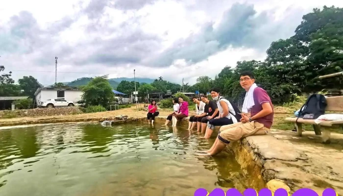 Suối khoáng nóng bản Hốc Văn Chấn - Yên Bái