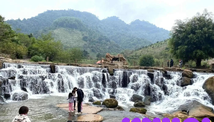 Thác Dải Yếm - Mộc Châu