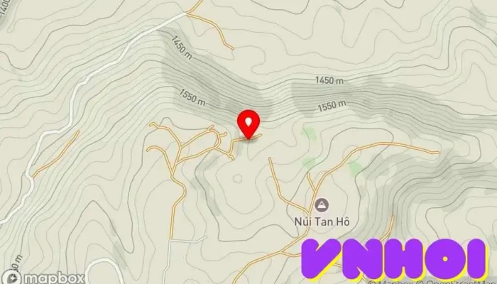 bản đồ của Thiên Đường Săn Mây Cầu Đất Điểm thu hút khách du lịch trong Lâm Đồng