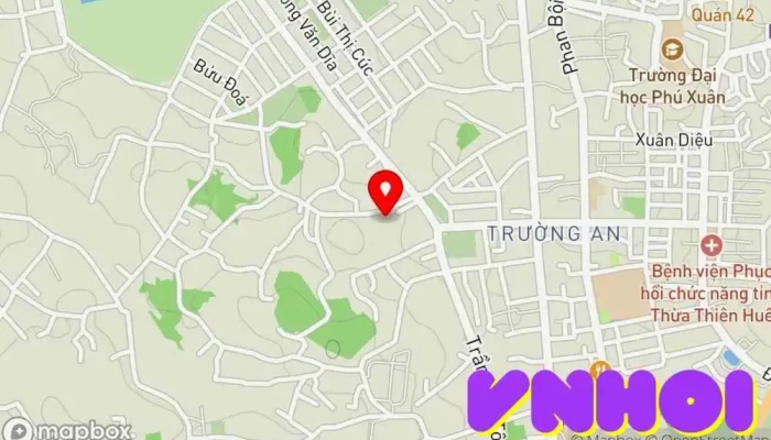 bản đồ của Tổ đình Tường Vân Chùa phật giáo trong Thành phố Huế