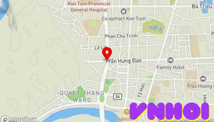 bản đồ của Tp. Kon Tum  trong Kon Tum