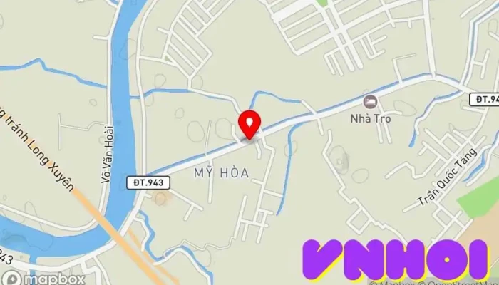 bản đồ của Tp. Long Xuyên  trong An Giang