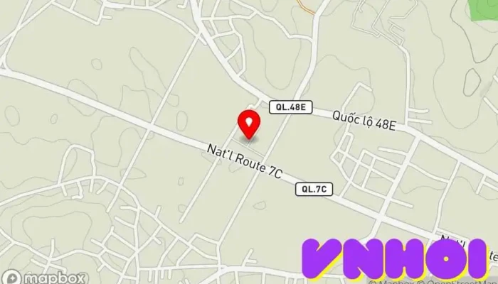 bản đồ của Trường THPT Nghi Lộc 5 Trường trung học phổ thông trong Nghệ An
