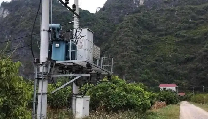 Trạm biến áp thôn tự nhiên - Lạng Sơn