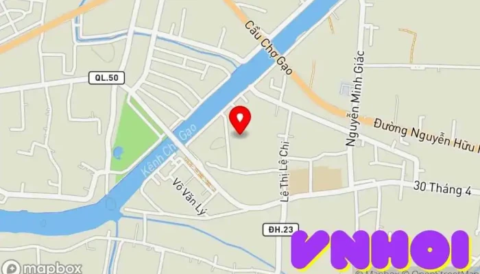 bản đồ của tt. Chợ Gạo  trong Tiền Giang