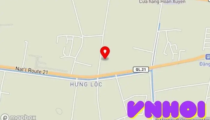 bản đồ của tt. Mỹ Lộc  trong Nam Định