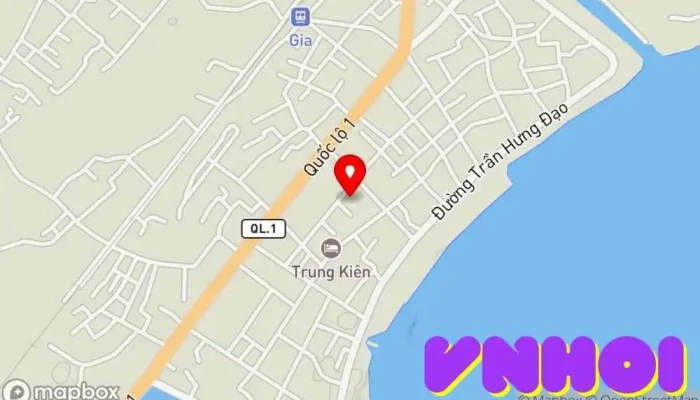 bản đồ của tt. Vạn Giã  trong Khánh Hòa