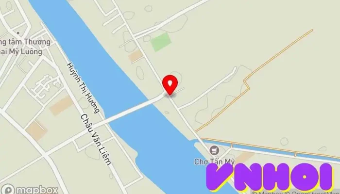 bản đồ của Tu Viện Phanxicô Cù Lao Giêng Tu viện trong An Giang