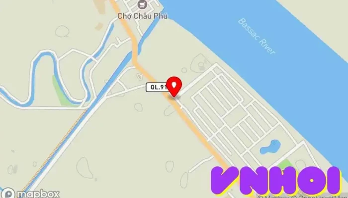 bản đồ của Tượng đài Trần Văn Thành Công viên trong An Giang
