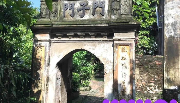 Từ đường nhà thơ Nguyễn Khuyến - Làng Vị Hạ